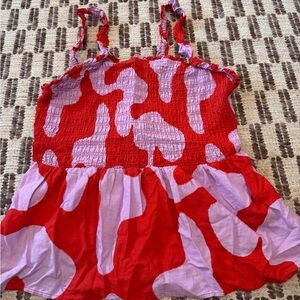 Ava & Viv Red and Purple Kids Top